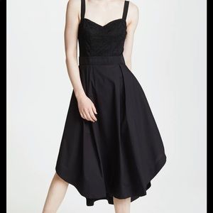 NWT Kendall & Kylie lace corset midi dress